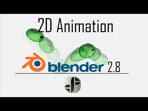 How to do 2D animation | Blender 2.8 Tutorial