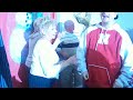 White guys dancing with geriatrics. White guys dancing with geriatrics.