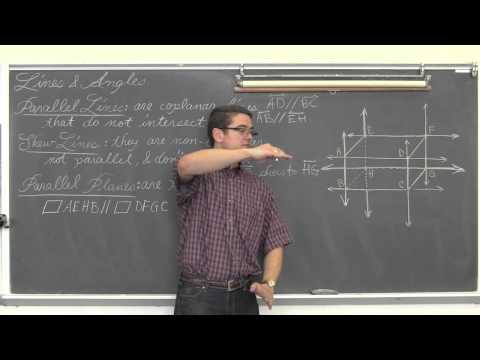 how to prove skew lines