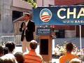 Sam Rasoul at Community Gathering with Sen. Evan Bayh