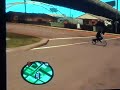 GTASA high bike jump glitch