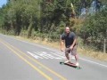Crazy Whidbey Longboarding Video