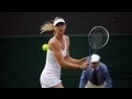 Maria Sharapova first round Wimbledon press ...