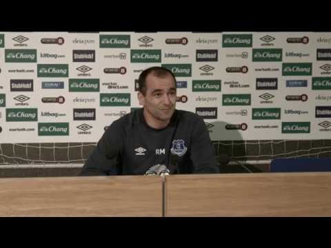 LIVE: Roberto Martinez's pre-Man City press conference