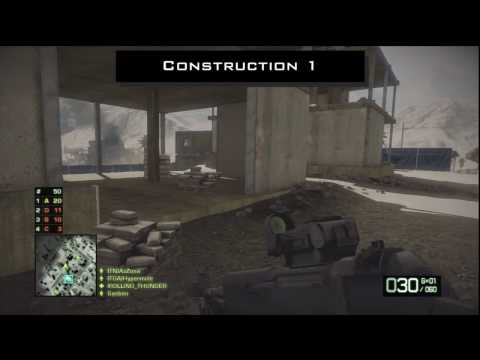 BFBC2 - Arica Harbor, SDM w/Callouts