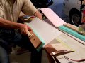 Using the depron bending jig