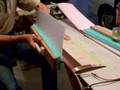 Using the depron bending jig