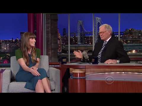 Jessica Biel Balls on Wood & Justin Timberlake David Letterman