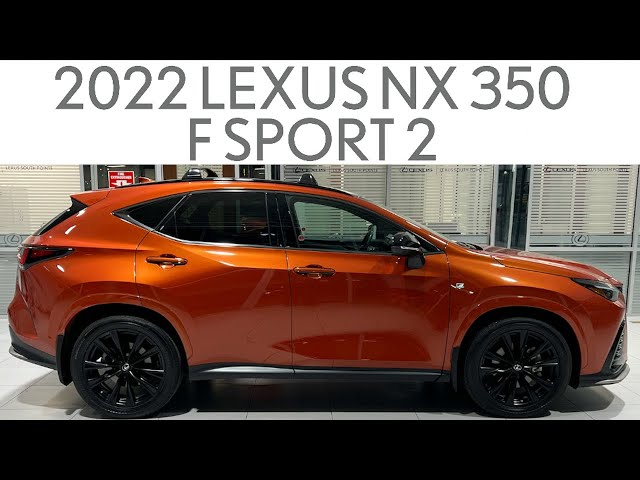  2022 Lexus NX 350 F SPORT 2 in Cars & Trucks in Edmonton
