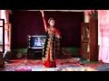 Beautiful Uighur dancing woman