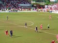 Swindon town FC promotion final whistle