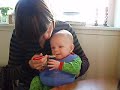 Asger spiser Gr�d