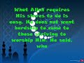 Rights of Allah