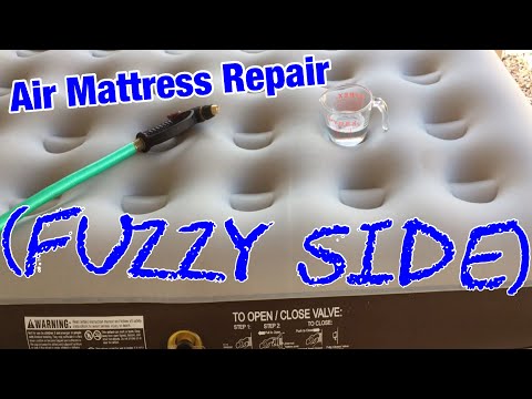 video-linktoworks-Air Mattress Repair (fuzzy side) - YouTube