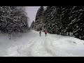 Wandelen in de sneeuw
