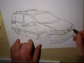speed painting opel sintra speed painting opel sintra