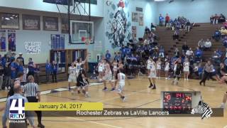 Rochester Boys Basketball vs LaVille