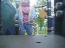 Isabe the climber at the playground Isabe the climber at the playground