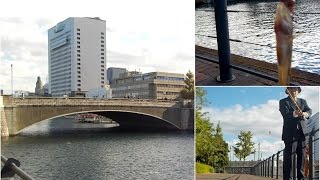 木枯らしの横浜・万国橋、仕事サボって釣ったハゼは涙味
