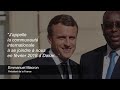  Le Sénégal et la France co-présideront la Conférence de financement du Partenariat mondial pour l'éducation