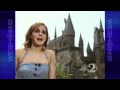 Elenco de HP visita el Parque Tem&aacute;tico