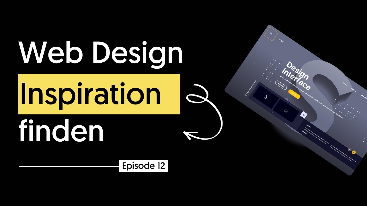 Wie man Web Design Inspiration findet - Kostenloser Web Design Kurs | Episode 12