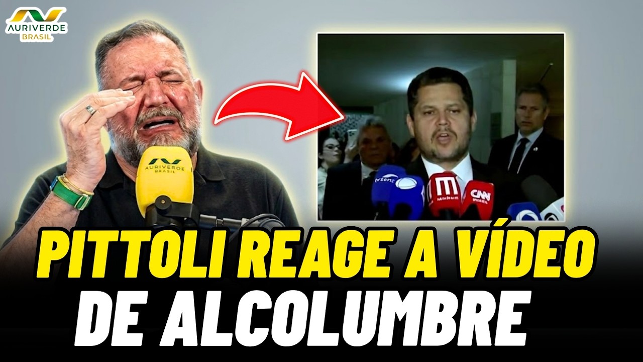 Pittoli surtou ao vivo com vídeo de Alcolumbre defendendo Jaques Wagner
