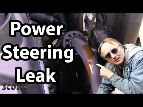 how to fix power steering fluid leak