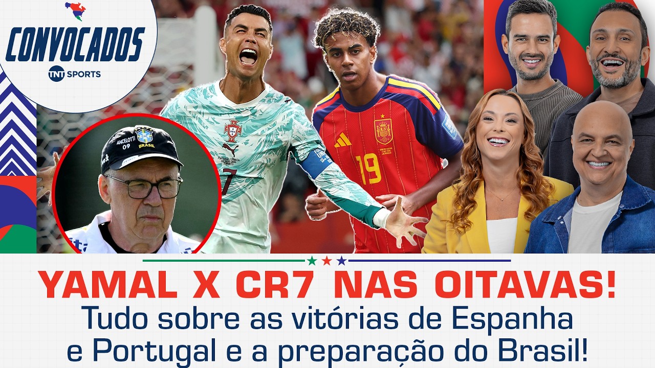 Loucura Na Copa! Bechler, Taynah, Vsr E Henning Analisam Vitórias De Portugal E Espanha; Cr7 X Yamal