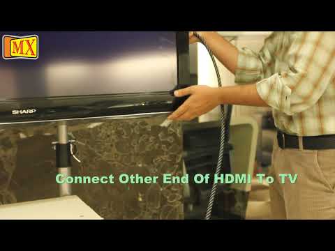 how to connect laptop to av receiver with hdmi