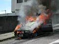 CARRO PEGA FOGO EM JUNDIAÍ