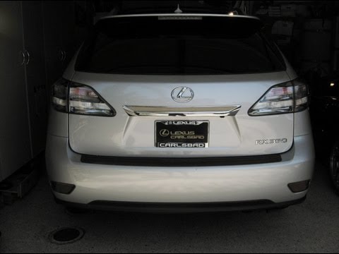 Lexus RX350 engine uncovered by froggy battery service add water to