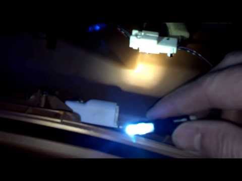 My 2007 Infiniti FX35 Sport Glove Box LED Bulb Install