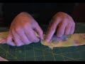 Learn how to sew custom welt cord with Jennifer Thoden from www.Sewing-Window-Treatments.com. This video focuses on cutting and sewing bias fabric strips. (part 3)