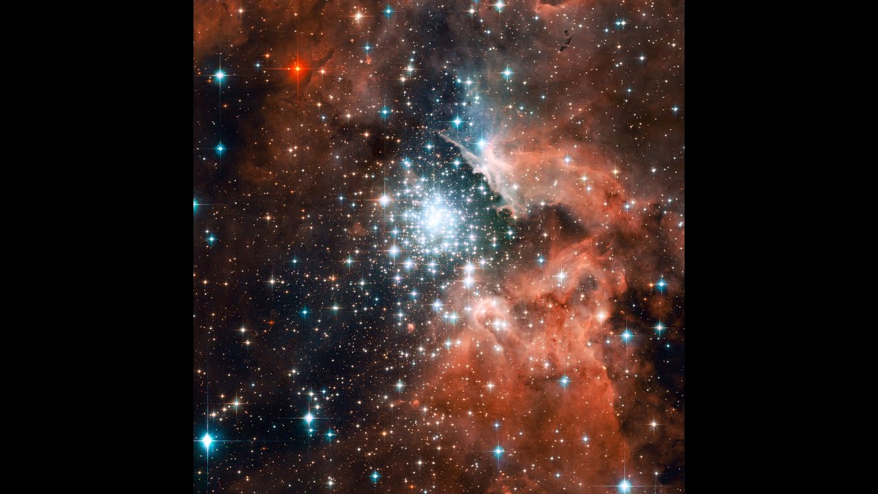 Extreme star cluster bursts into life in new Hubble Space Telescope image, STYX AI