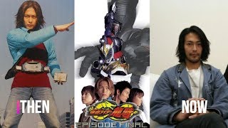 Then and Now : Kamen Rider Ryuki Cast