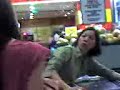 Desiree puting her resume in at Trim`s fruit shop =]