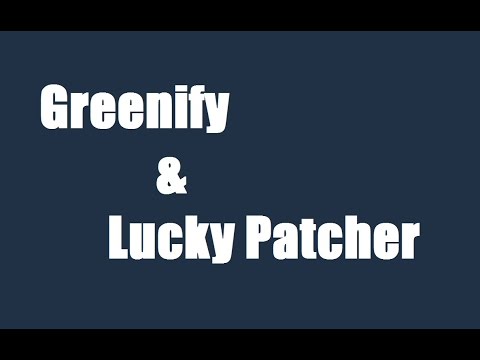 how to patch greenify using lucky patcher