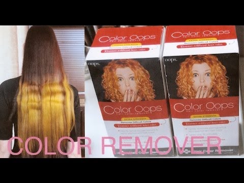 how to dye back of hair