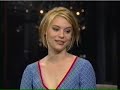 Claire Danes (age 17) on Letterman 1996