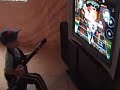 P Dizzle Guitar Hero 4 year old on Expert! Beats Tom Morello