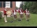 Old Guard Drumline Warming Up