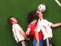 Fußball im Liegen