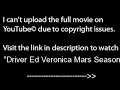 Driver Ed Veronica Mars Season 2 Episode 2, PART 1 /9,WATCH full film/movie online part1
