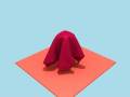 videos de 3Ds Max 9 reactor Cloth test 2