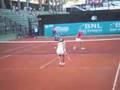 Mauresmo Doubles w/ Bremond - Rome 2007 - match tiebreak