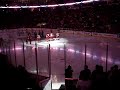 Emily Griswold singing at the Carolina Hurricanes game Emily Griswold singing at the Carolina Hurricanes game