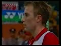part 5 of 9.lin dan vs. peter gade in the men's singles final of the 2004 thomas cup.