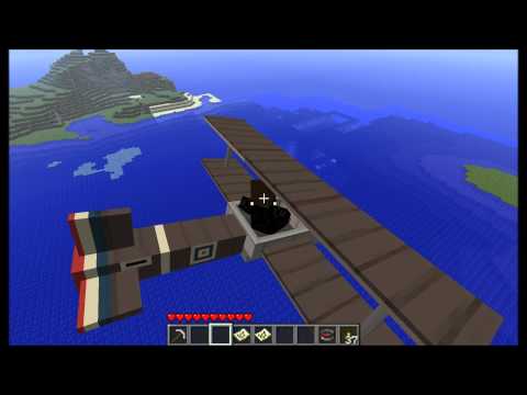 how to make a rc plane in minecraft