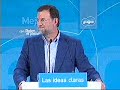 Rajoy: \"No voy a ser presidente de quienes defienden canon\" Rajoy: \"No voy a ser presidente de quienes defienden canon\"